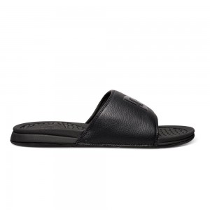 Black DC Bolsa Men's Sandals | 80564-BSOT