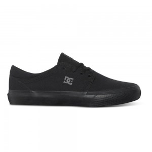 Black DC Trase Men's Skate Shoes | 10645-EIFG