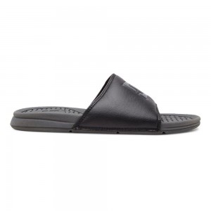 Black / Grey DC Bolsa Men's Sandals | 70695-BUTO