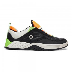 Black / Orange DC Williams Slim Men's Trainers | 83947-JARM