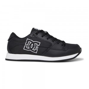 Black / White DC Alias Women's Trainers | 89063-LHWQ