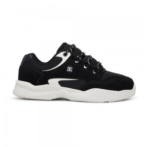 Black / White DC Decel Men's Trainers | 48721-HKQT