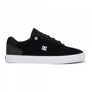 Black / White DC Hyde Men's Skate Shoes | 28610-TBJC