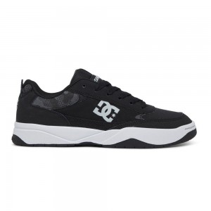 Black / White DC Penza Men's Trainers | 91367-QJIC