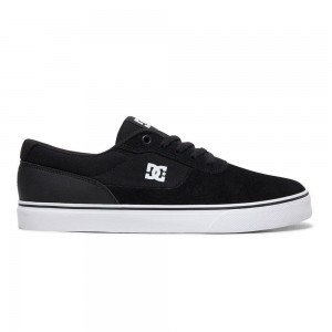 Black / White DC Switch Men's Skate Shoes | 23594-HOLA