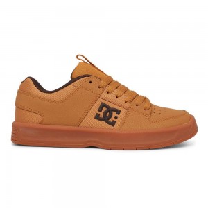 Brown DC Lynx Men's Skate Shoes | 25673-IOYS