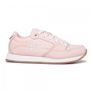 Pink / White DC Alias Women's Trainers | 03521-VYCT