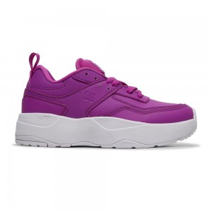 Purple DC E.Tribeka Women's Trainers | 07386-VSFX