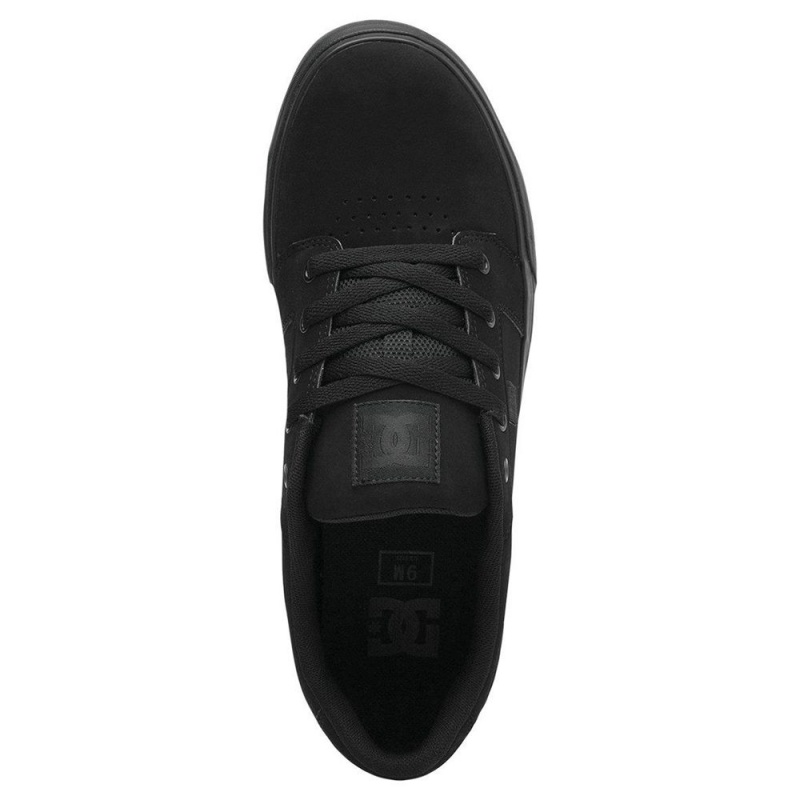 Black DC Anvil Men's Skate Shoes | 81526-LGBZ