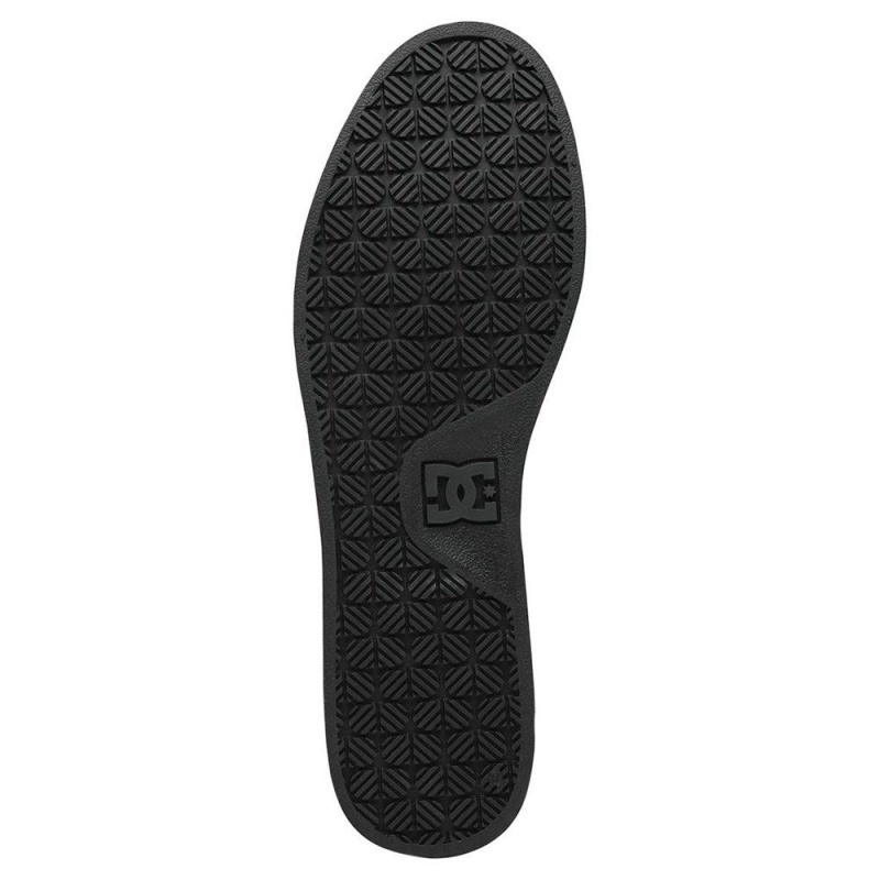 Black DC Anvil Men's Skate Shoes | 81526-LGBZ