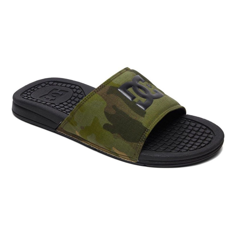 Black DC Bolsa Men's Sandals | 07928-WVCE