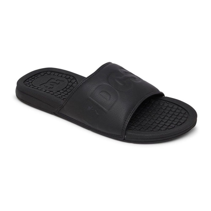 Black DC Bolsa Men's Sandals | 23984-XAEV