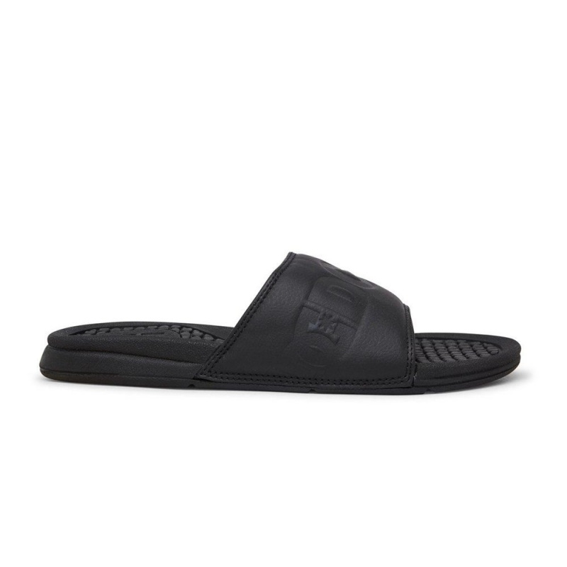 Black DC Bolsa Men\'s Sandals | 23984-XAEV