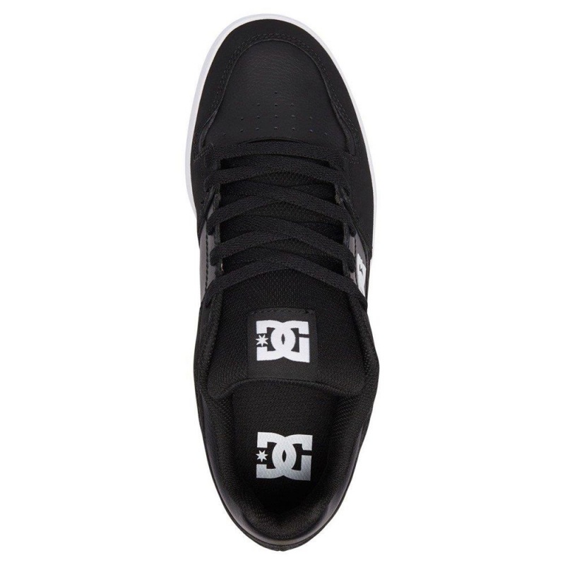 Black DC Cure Men's Skate Shoes | 09762-AHDO