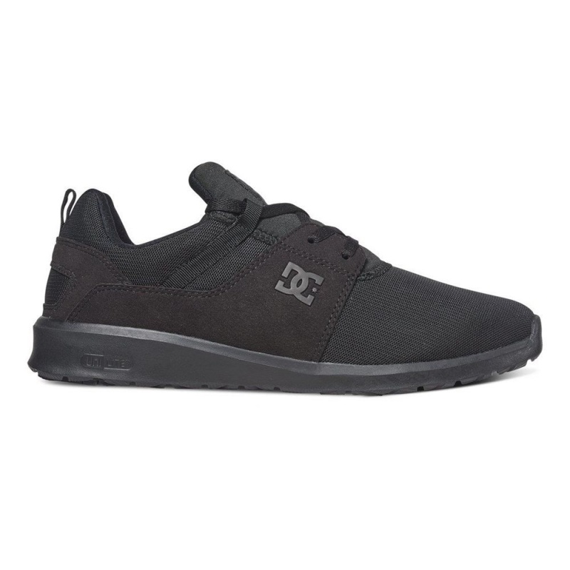 Black DC Heathrow Men\'s Trainers | 85741-UBQC