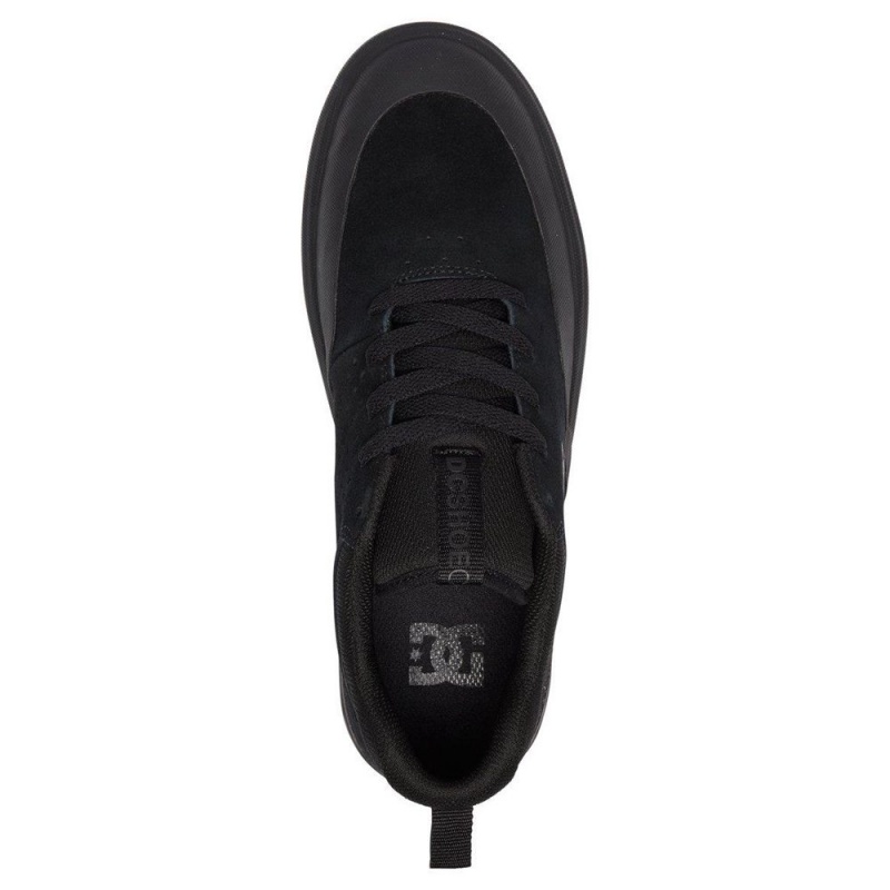 Black DC Infinite Men's Skate Shoes | 24583-TDPX