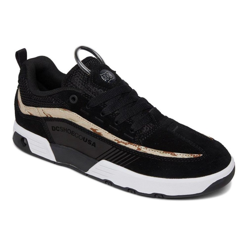 Black DC Legacy 98 Men's Trainers | 09348-ZSFU