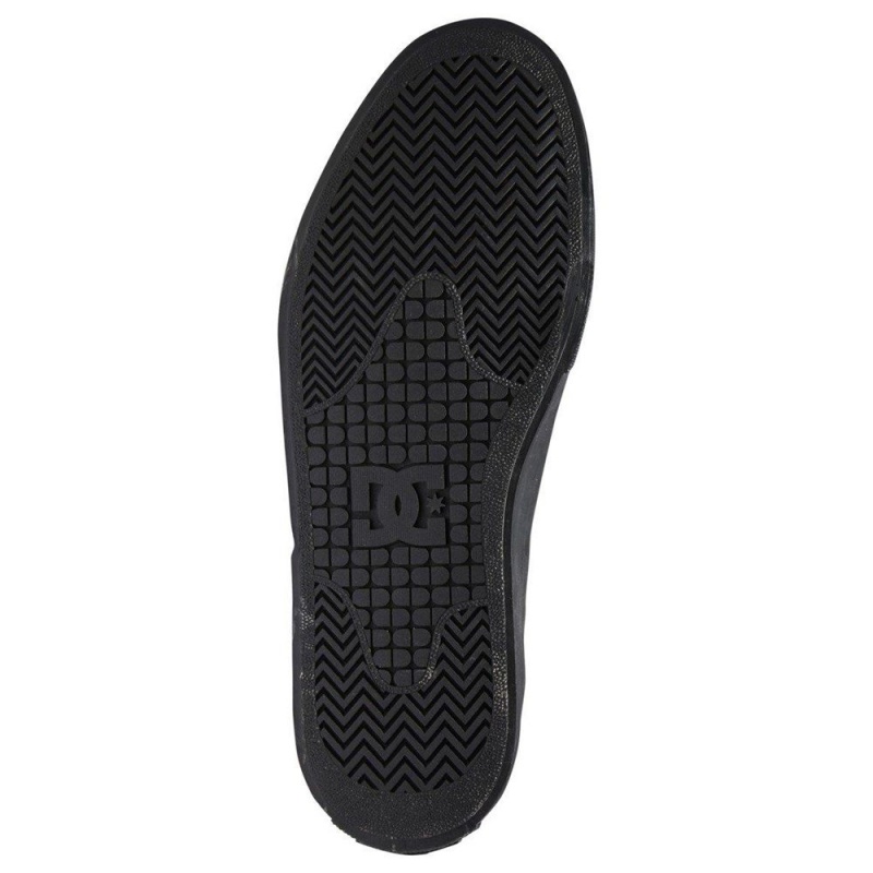 Black DC Manual Men's Skate Shoes | 14605-ZIXW