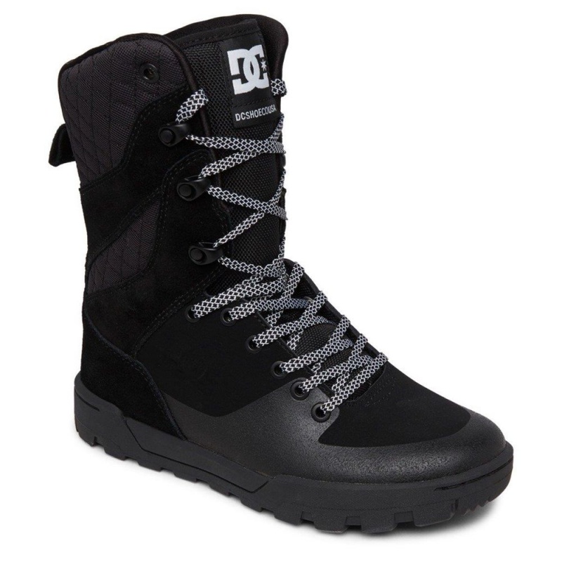 Black DC Nadene Women's Boots | 20974-DSGT