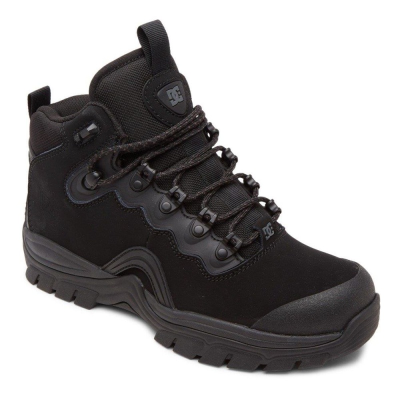 Black DC Navigator Men's Boots | 10253-IYWG