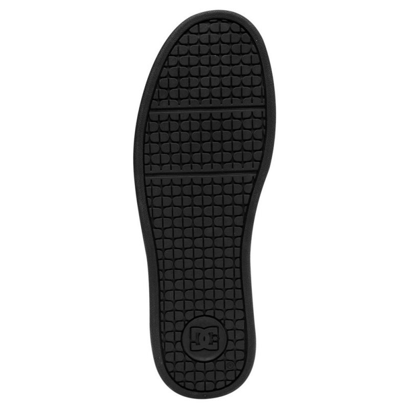 Black DC Net Men's Skate Shoes | 64153-JNEW