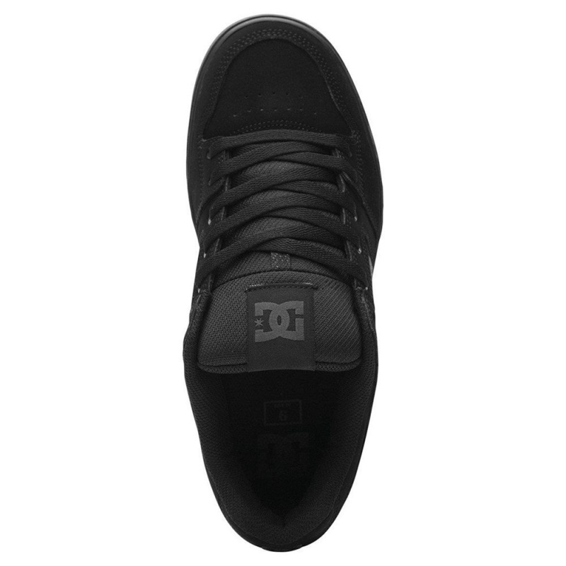 Black DC Pure Men's Skate Shoes | 43160-LVIA