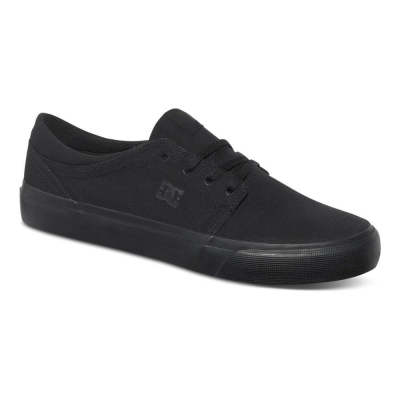 Black DC Trase Men's Skate Shoes | 10645-EIFG