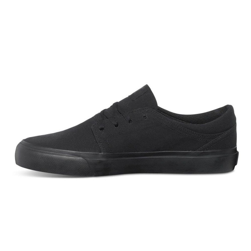 Black DC Trase Men's Skate Shoes | 10645-EIFG