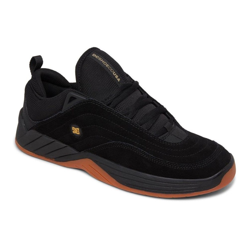 Black DC Williams Slim Men's Trainers | 10348-IPQS