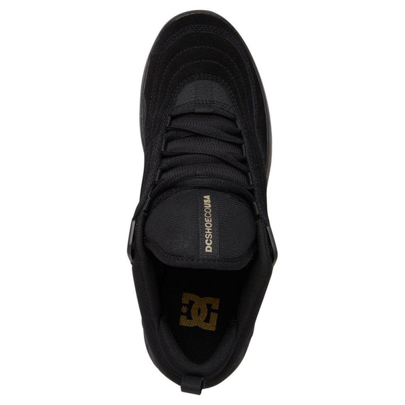 Black DC Williams Slim Men's Trainers | 10348-IPQS