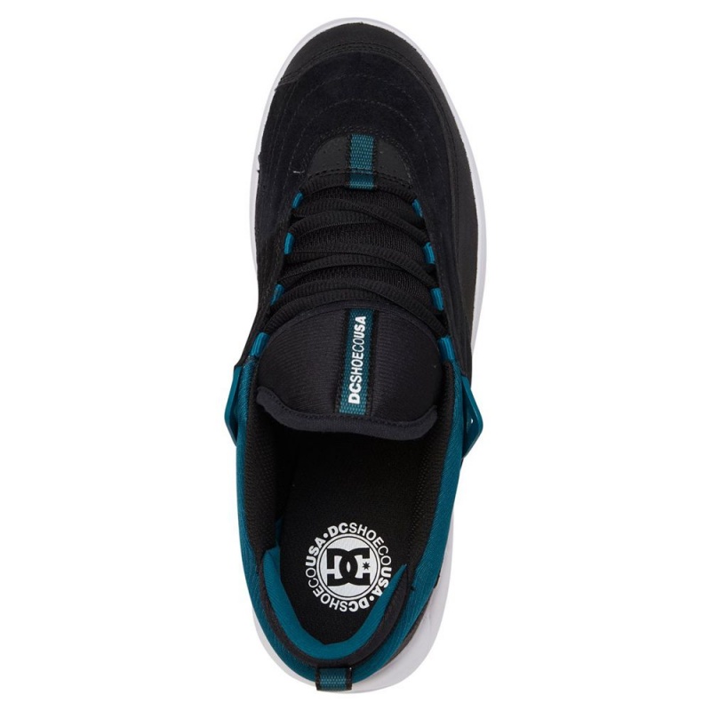 Black / Blue DC Williams Slim Men's Trainers | 74201-VRAJ