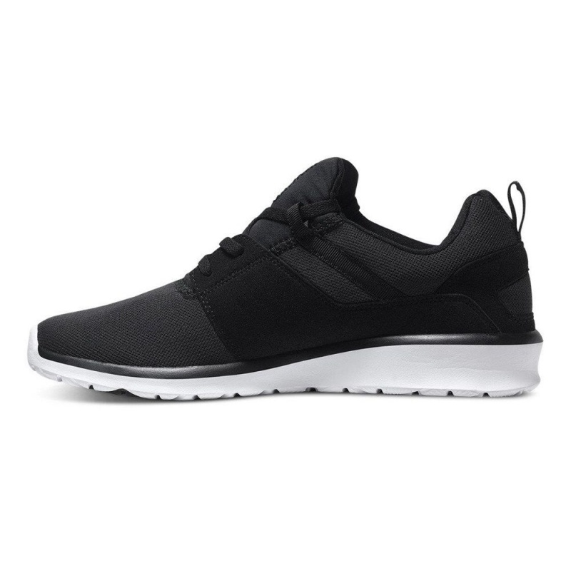 Black / Grey DC Heathrow Men's Trainers | 75301-YWQS