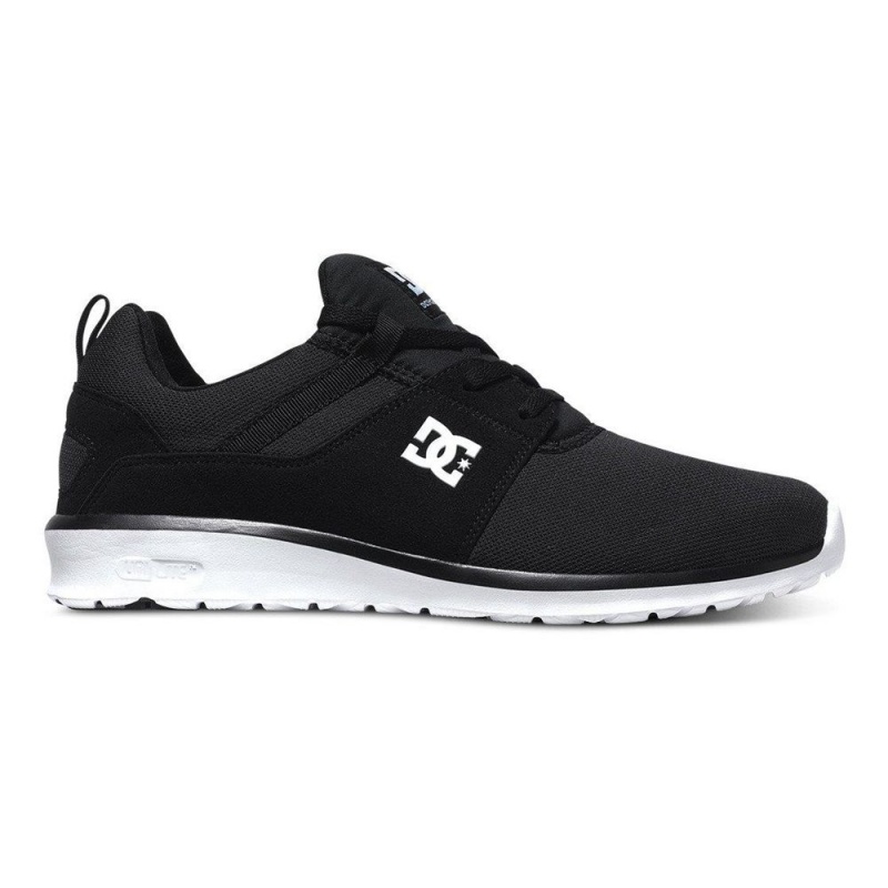 Black / Grey DC Heathrow Men\'s Trainers | 75301-YWQS