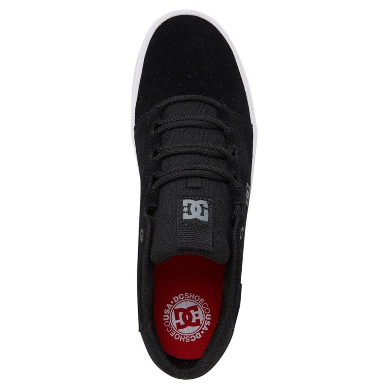 Black / Grey DC Hyde Men's Skate Shoes | 37210-OSLW