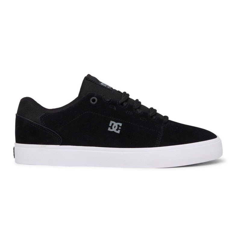 Black / Grey DC Hyde Men\'s Skate Shoes | 37210-OSLW