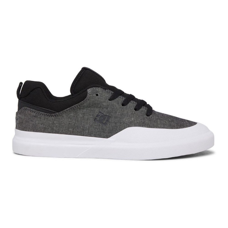 Black / Grey DC Infinite Men\'s Skate Shoes | 73156-QJGI