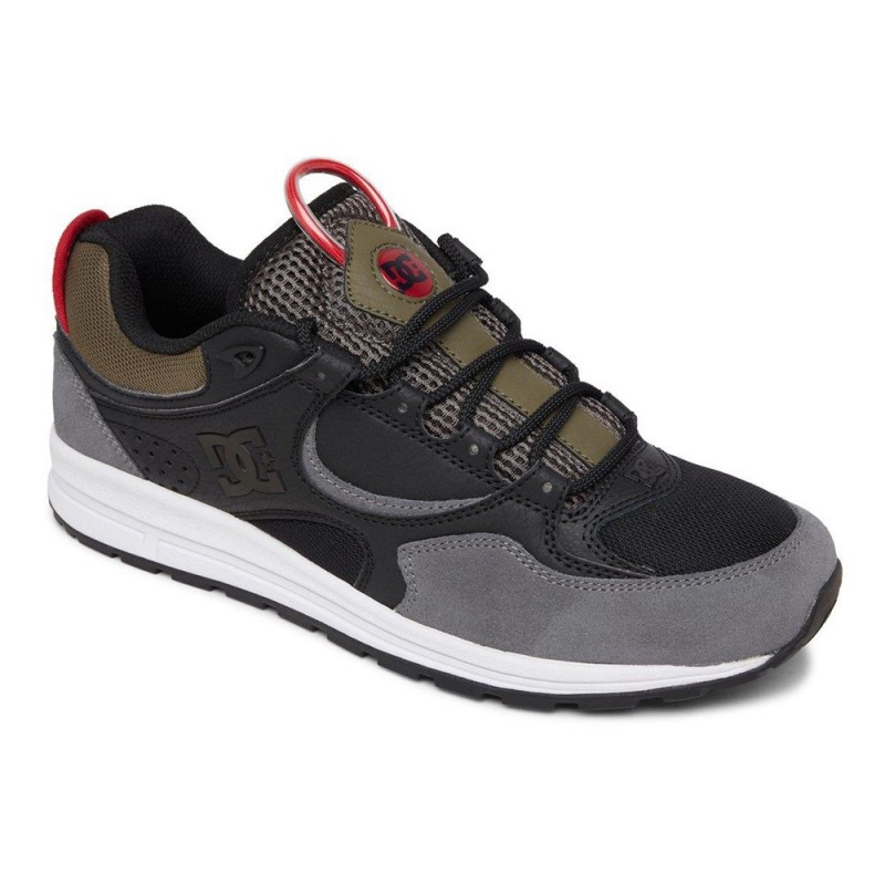 Black / Grey DC Kalis Men's Trainers | 79613-ECRN