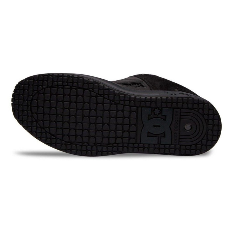 Black / Grey DC Lynx Men's Skate Shoes | 62135-SZXO