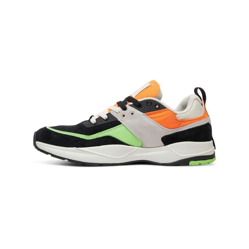 Black / Orange DC E.Tribeka Men's Trainers | 58603-ZLHG