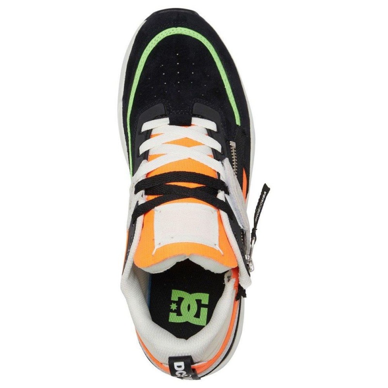 Black / Orange DC E.Tribeka Men's Trainers | 58603-ZLHG