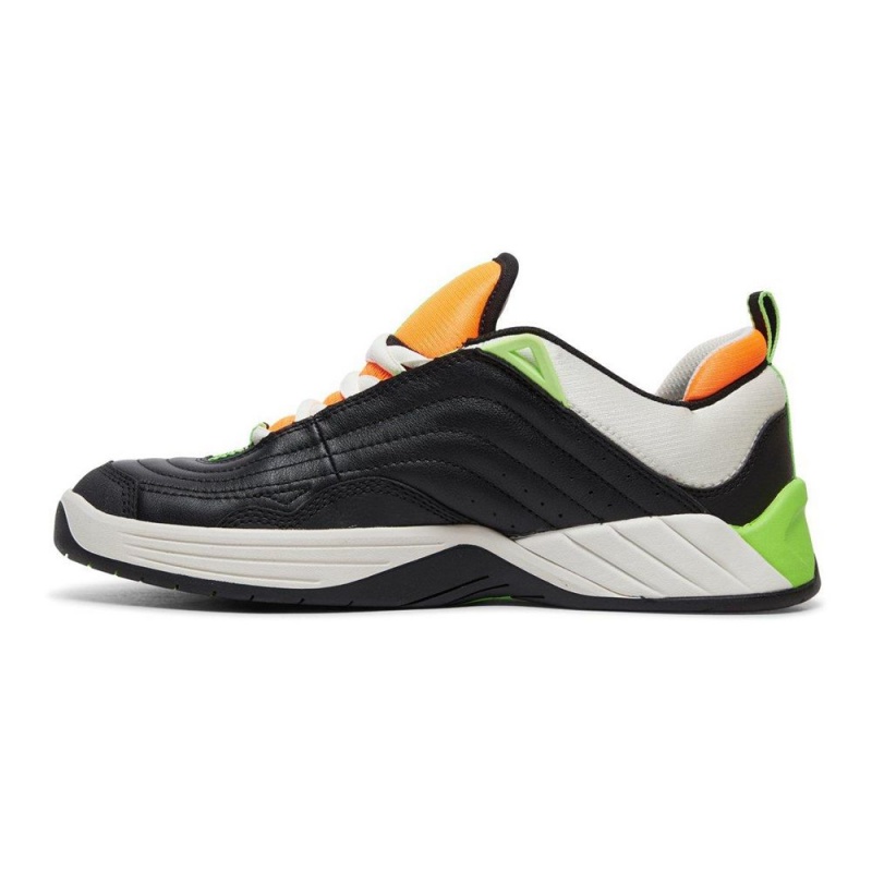 Black / Orange DC Williams Slim Men's Trainers | 83947-JARM