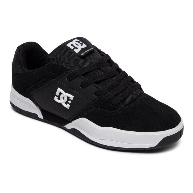 Black / White DC Central Men's Trainers | 31298-KGXS