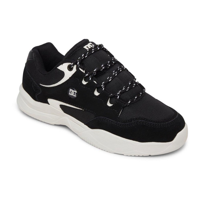 Black / White DC Decel Men's Trainers | 48721-HKQT