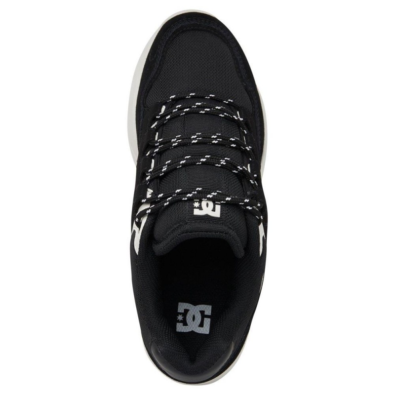 Black / White DC Decel Men's Trainers | 48721-HKQT