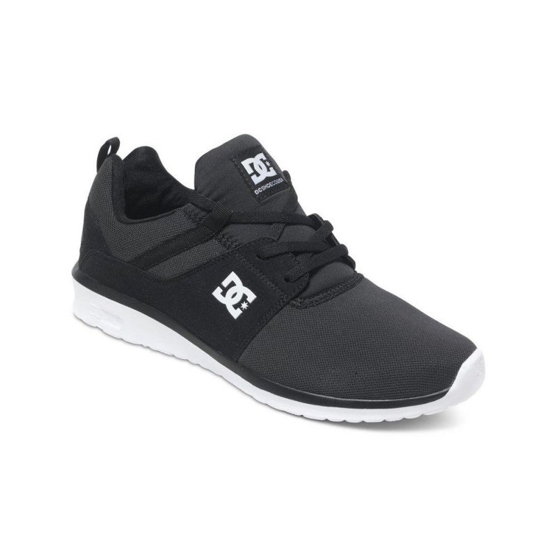 Black / White DC Heathrow Women's Trainers | 65280-NBDS