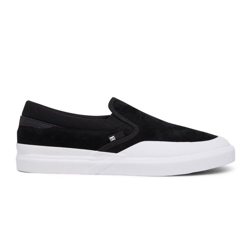 Black / White DC Infinite Men\'s Skate Shoes | 97481-GQCB