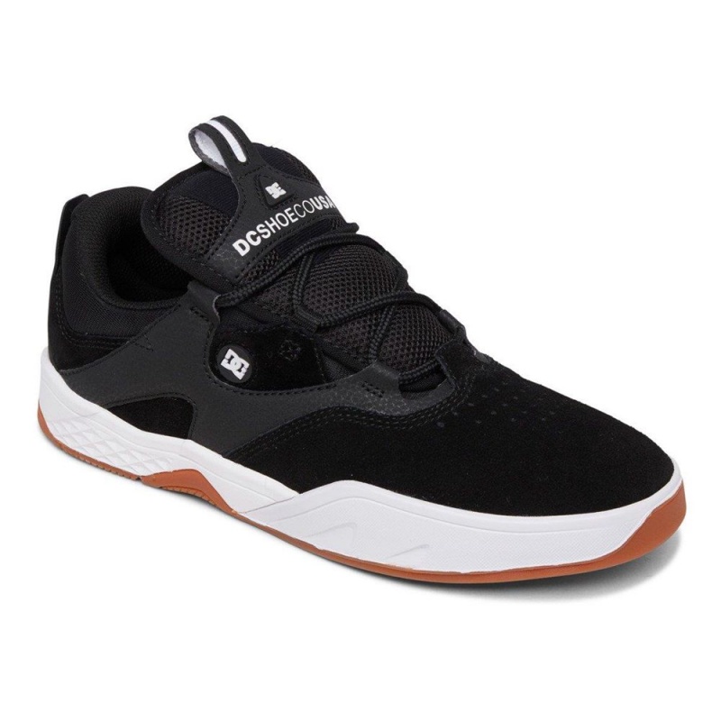 Black / White DC Kalis Men's Trainers | 81720-PQDX