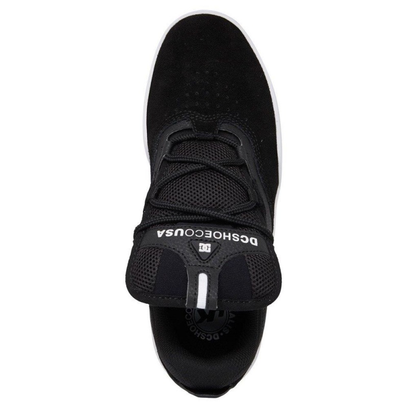 Black / White DC Kalis Men's Trainers | 81720-PQDX