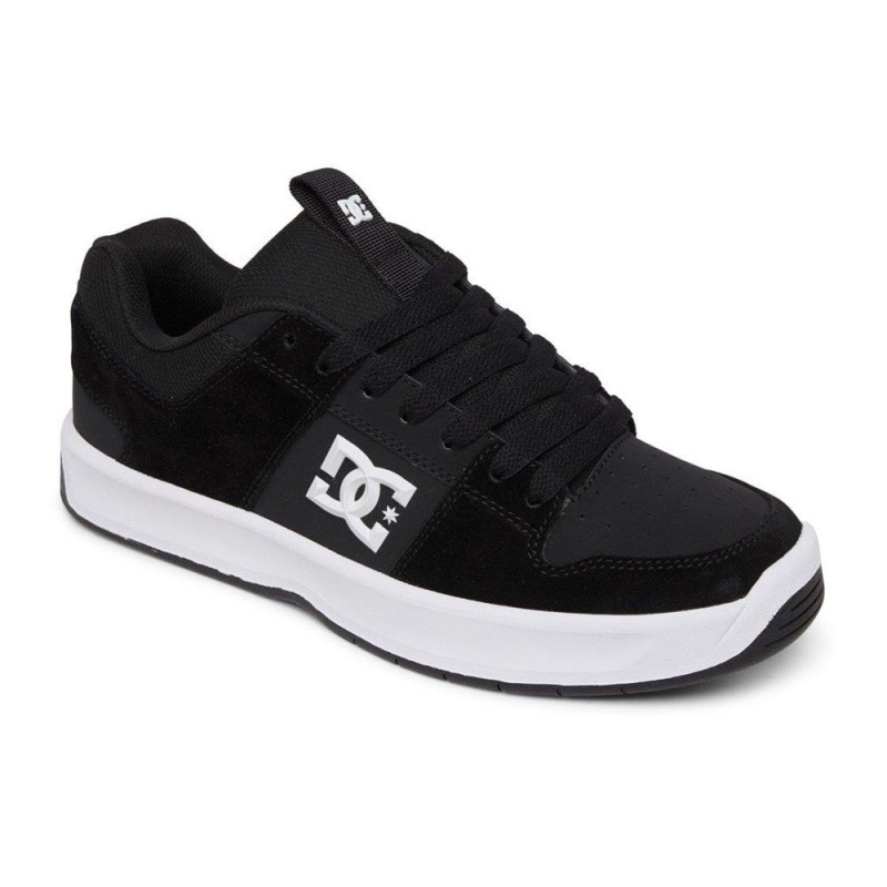 Black / White DC Lynx Men's Skate Shoes | 06718-RNIF