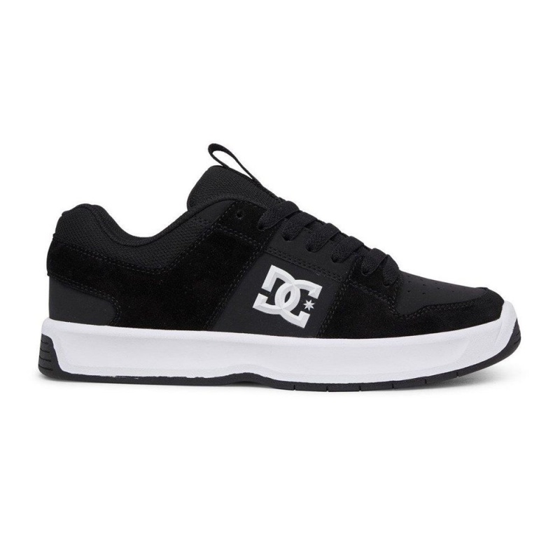 Black / White DC Lynx Men\'s Skate Shoes | 06718-RNIF